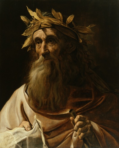 A 17th Century Dutch depiction of Homer
